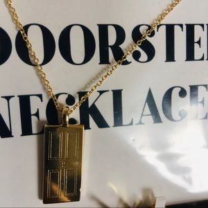 NEW! 24K #2 Door Necklace
